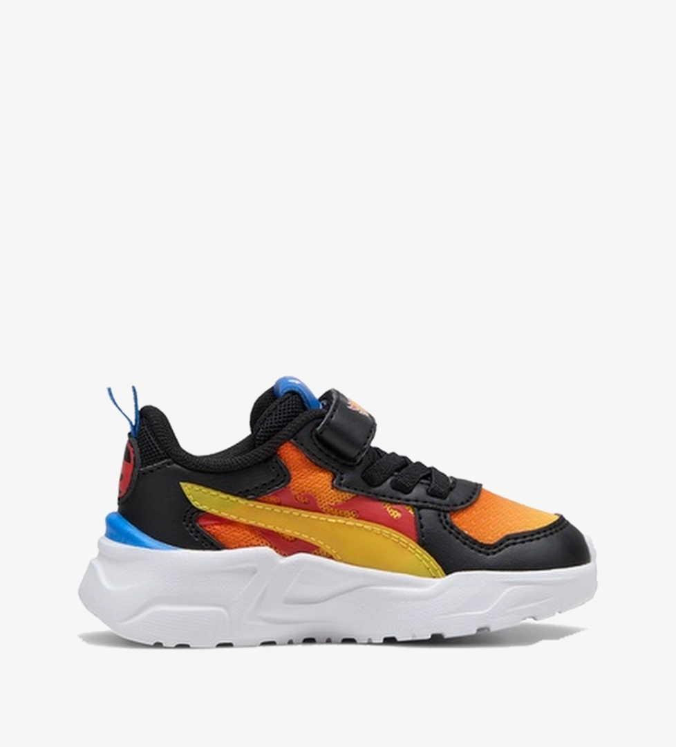 Puma Trinity Lite Hot Wheels AC INF Bebek Siyah Spor Ayakkabı