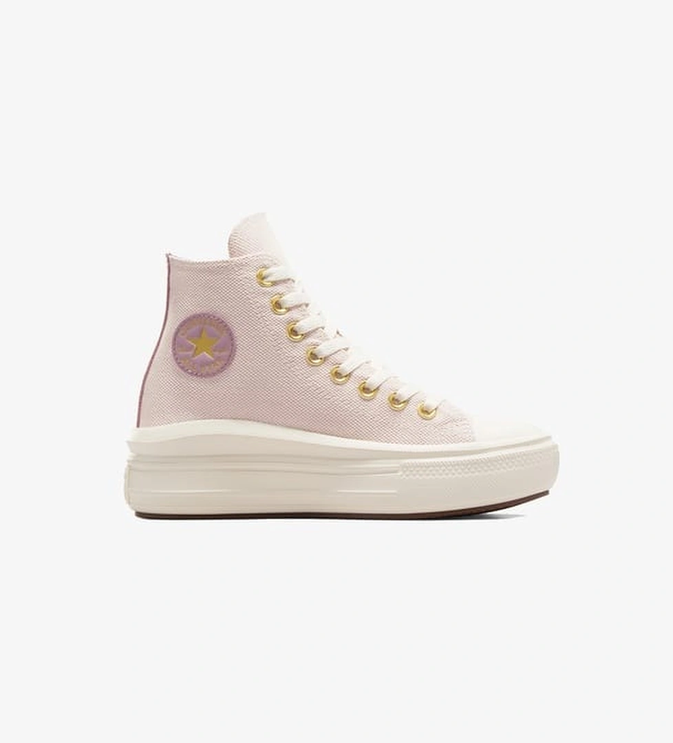 Converse Chuck Taylor All Star Move Gold Çocuk Pembe Sneaker