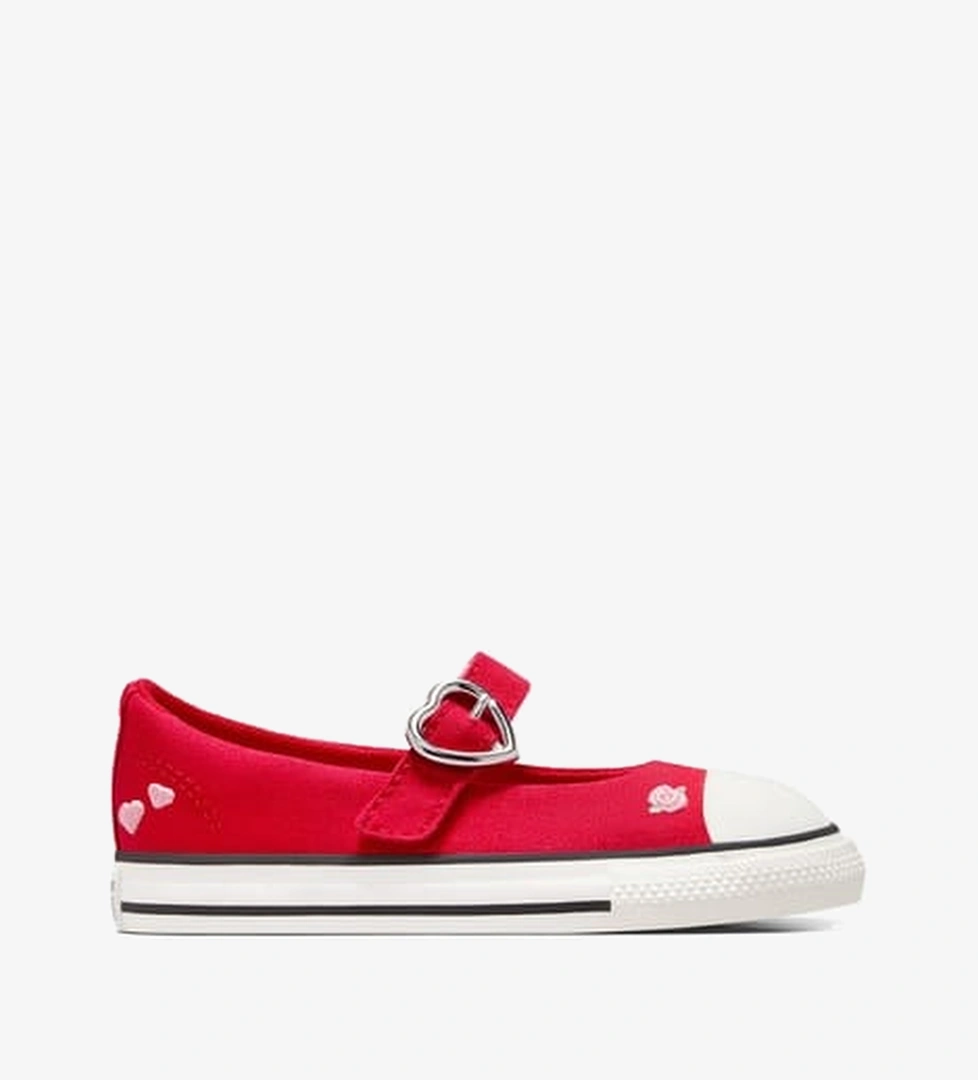 Converse Chuck Taylor All Star Dainty Mary Jane Bebek Kırmızı Babet