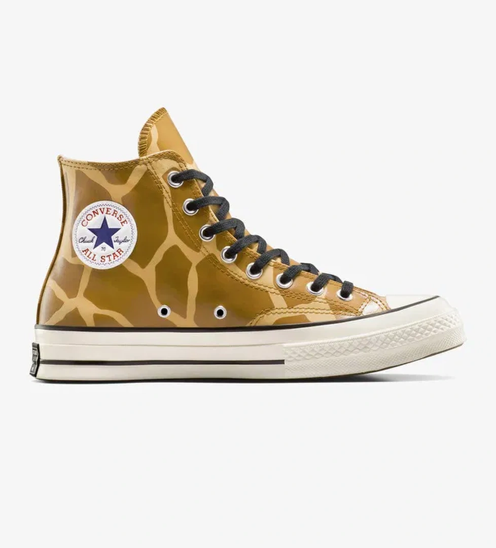 Converse Chuck 70 Giraffe Print Unisex Kahverengi Sneaker