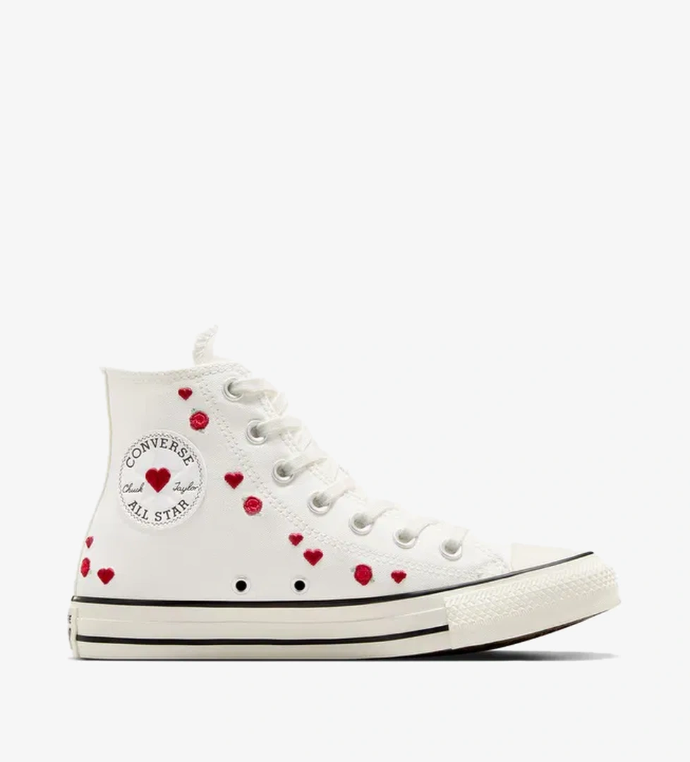 Converse Chuck Taylor All Star Roses Unisex Beyaz Sneaker - Görsel 1