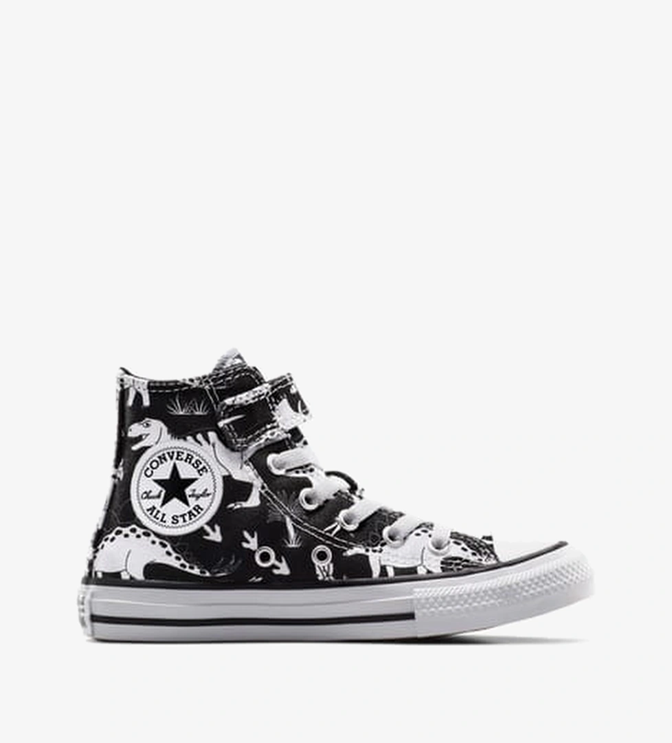Converse Chuck Taylor All Star Dino Party Easy On Çocuk Siyah Sneaker