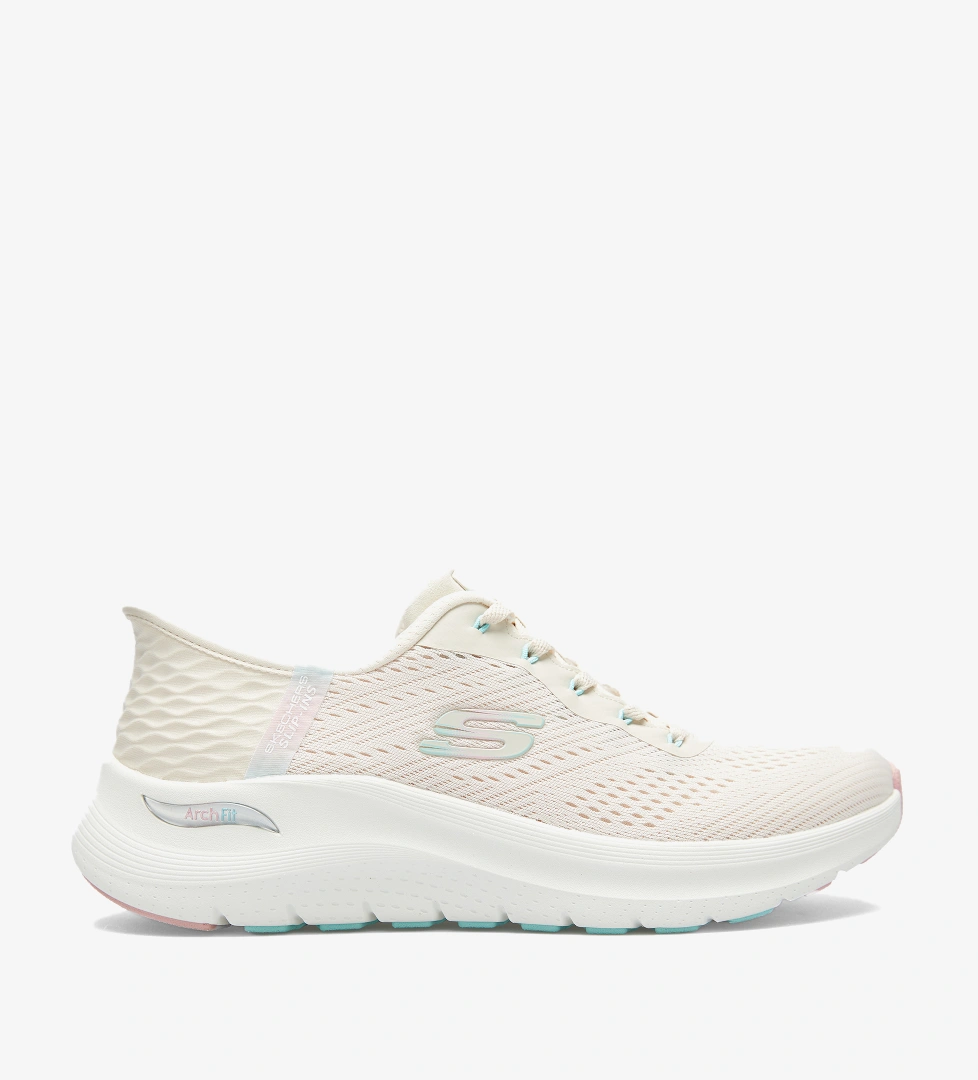 Skechers Arch Fit 2.0 Easy Chic Kadın Bej Spor Ayakkabı