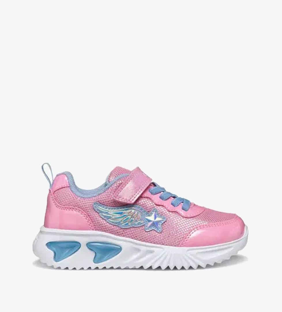 Geox Assister Bebek Pembe Spor Ayakkabı - Görsel 1