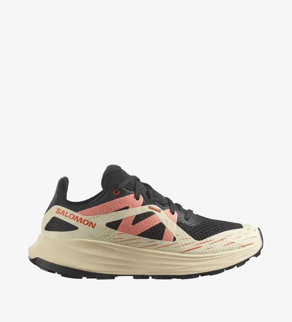 Salomon Ultra Flow Kadın Bej/Siyah Koşu Ayakkabısı - Görsel 1
