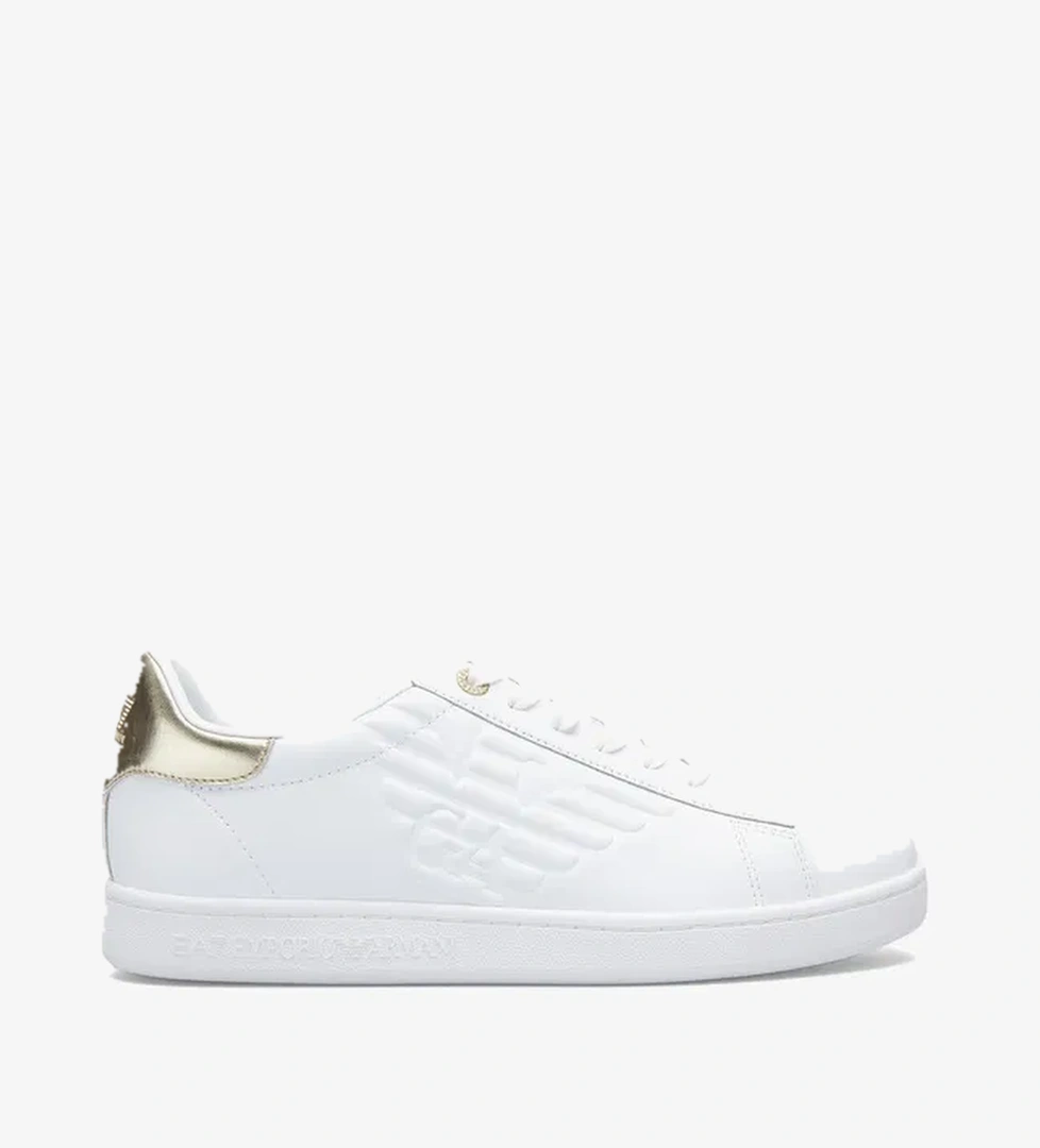 Emporio Armani Classic Erkek Beyaz Sneaker