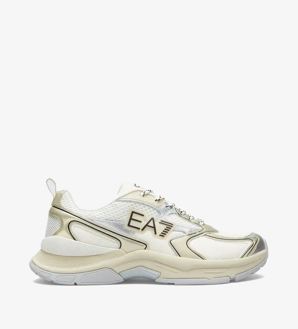 Emporio Armani Predator Erkek Krem Spor Ayakkabı