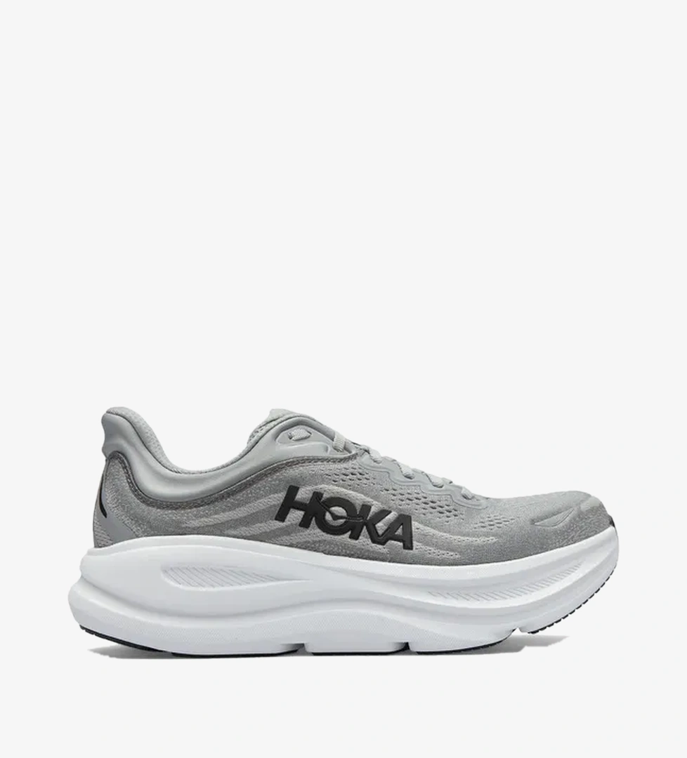 Hoka Bondi 9 Erkek Gri Spor Ayakkabı