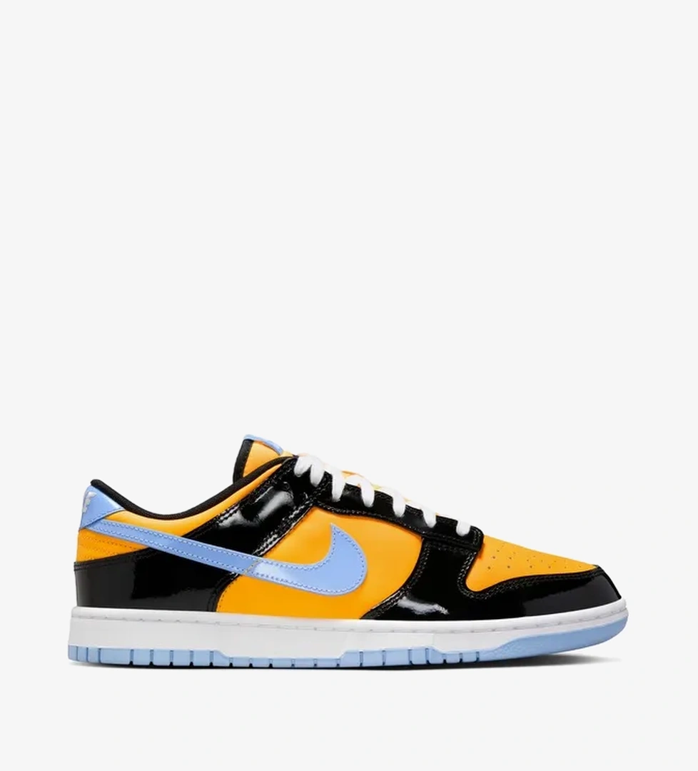 Nike Nike Dunk Low Retro Se Erkek Siyah/sarı Renkli Sneaker Spor Ayakkabı model görseli