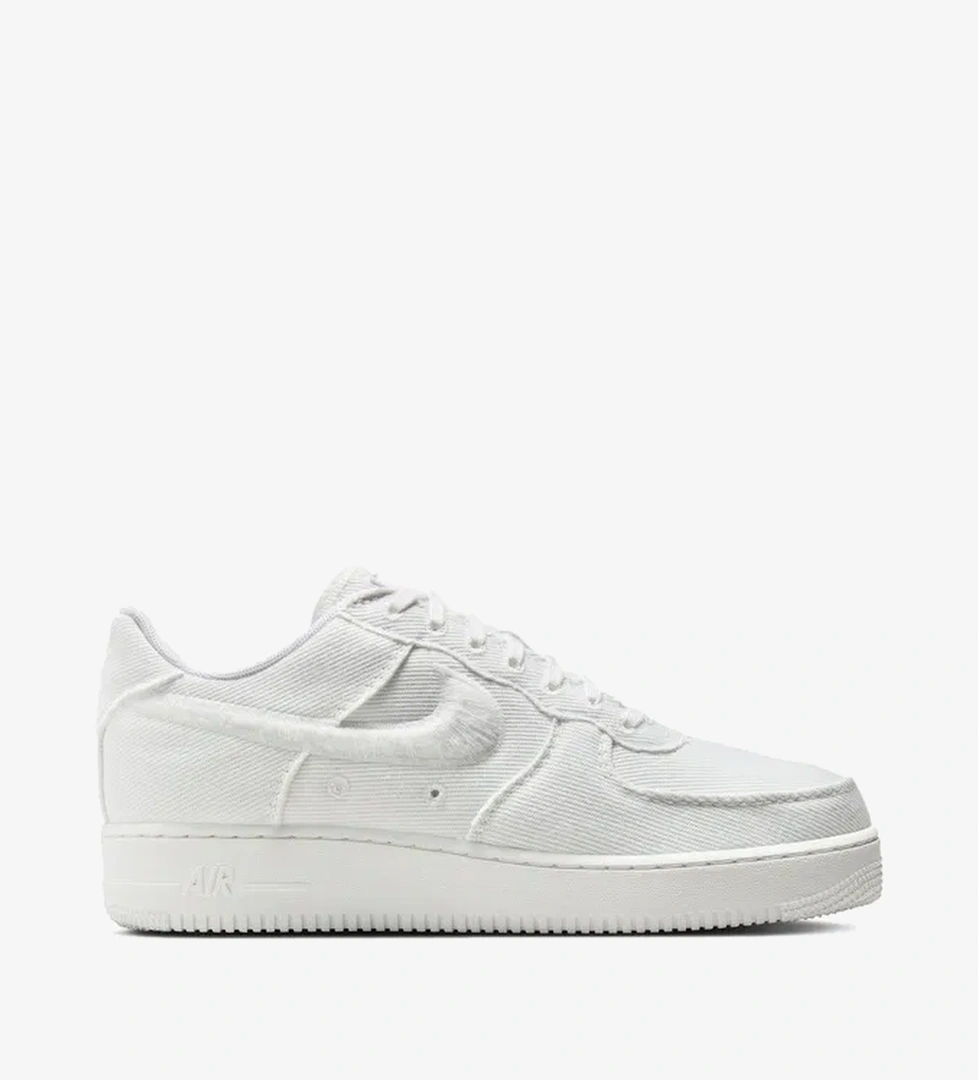 Nike Air Force 1 Low Canvas Erkek Beyaz Sneaker - Görsel 1