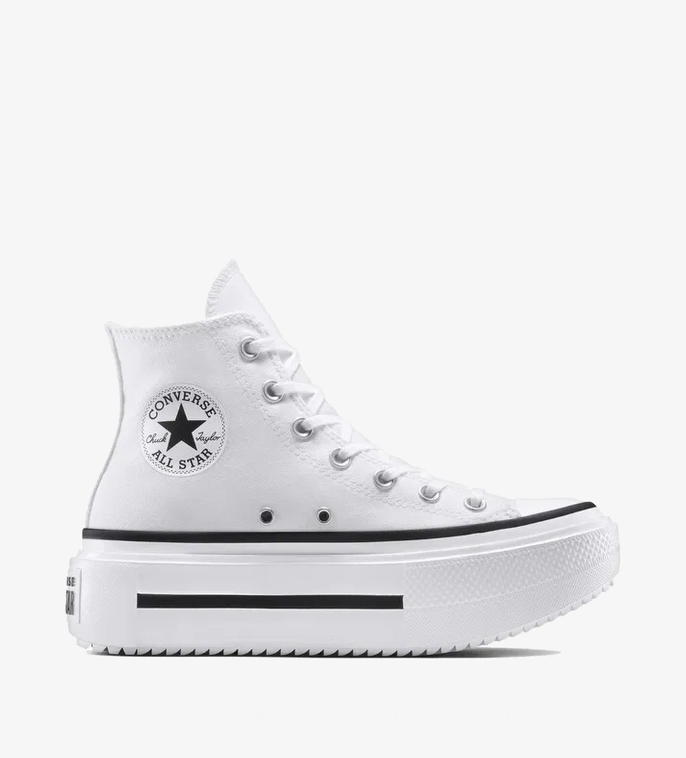 Converse Chuck Taylor All Star Lift Double Stack Kadın Beyaz Sneaker
