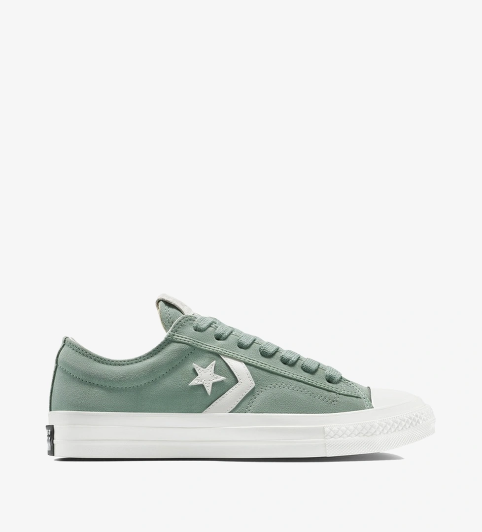 Converse Star Player 76 Suede Unisex Yeşil Sneaker