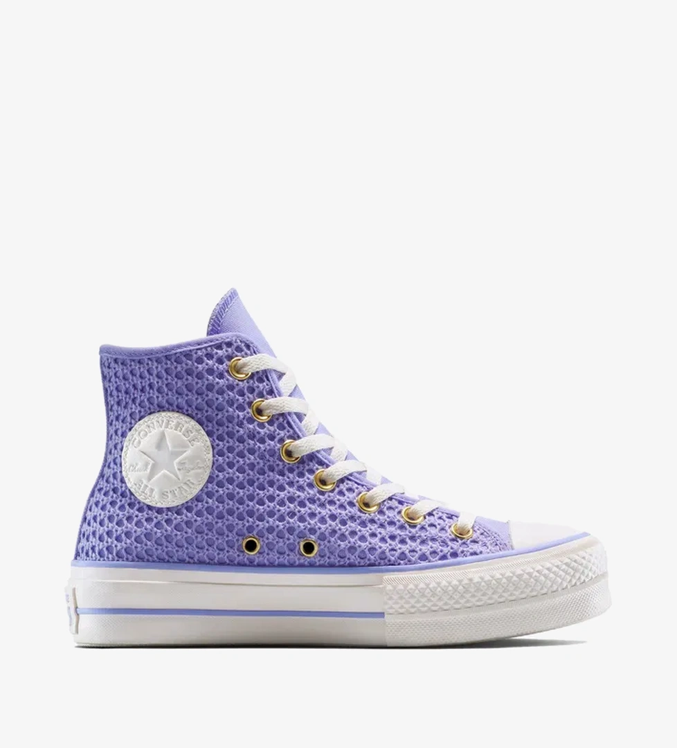 Converse Chuck Taylor All Star Knit Kadın Mor Sneaker
