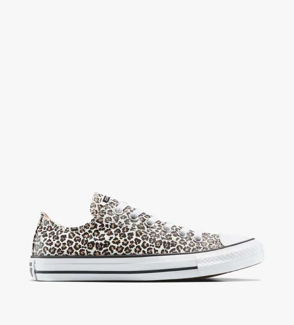 Converse Chuck Taylor All Star Leopard Kadın Siyah Sneaker