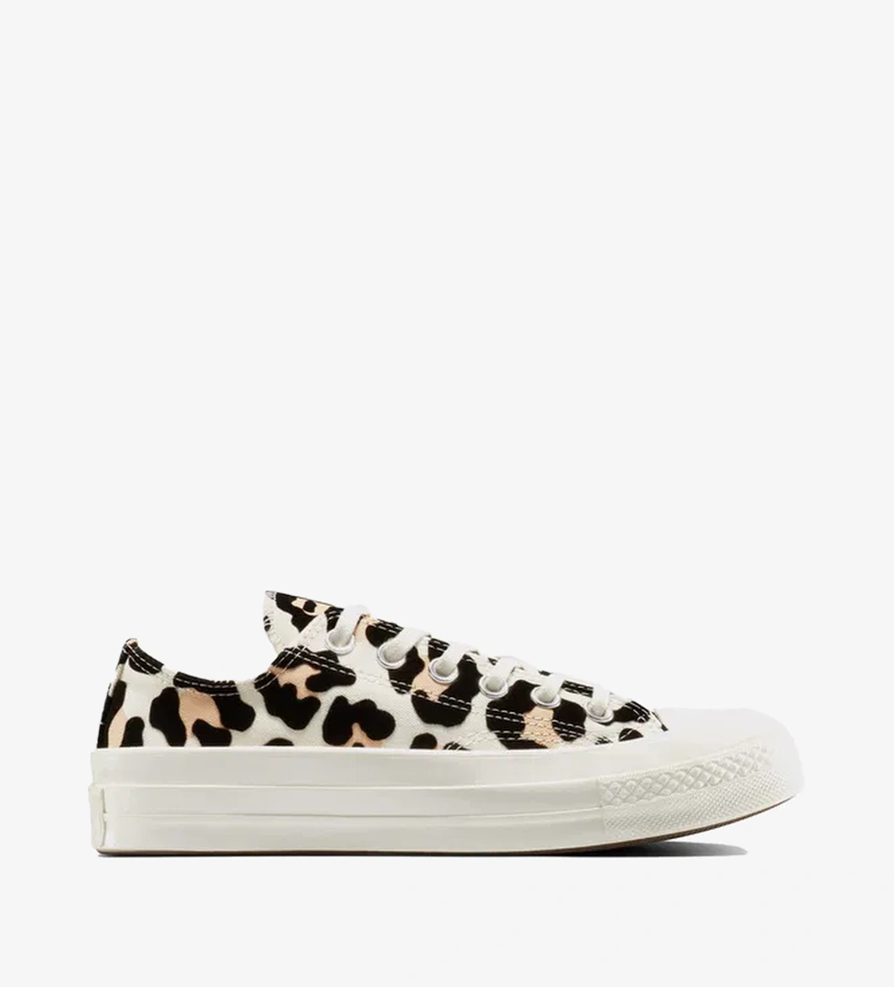 Converse Chuck 70 Leopard Unisex Krem Sneaker