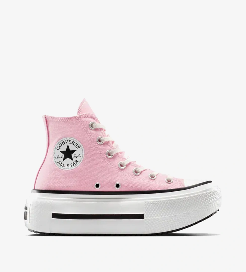 Converse Chuck Taylor All Star Lift Double Stack Unisex Pembe Sneaker