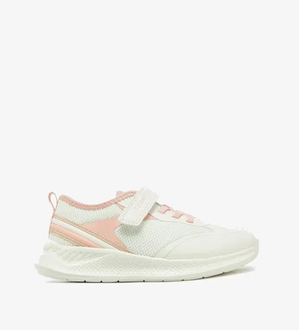 Tommy Hilfiger Lace Up Velcro Çocuk Beyaz Spor Ayakkabı - Görsel 1