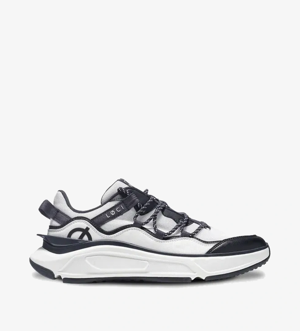 Loci Dopamine Unisex Siyah/Beyaz Spor Ayakkabı