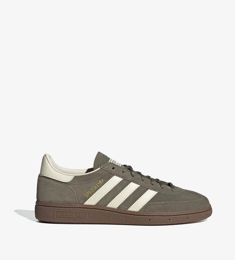adidas Handball Spezial Unisex Koyu Haki Spor Ayakkabı - Görsel 1