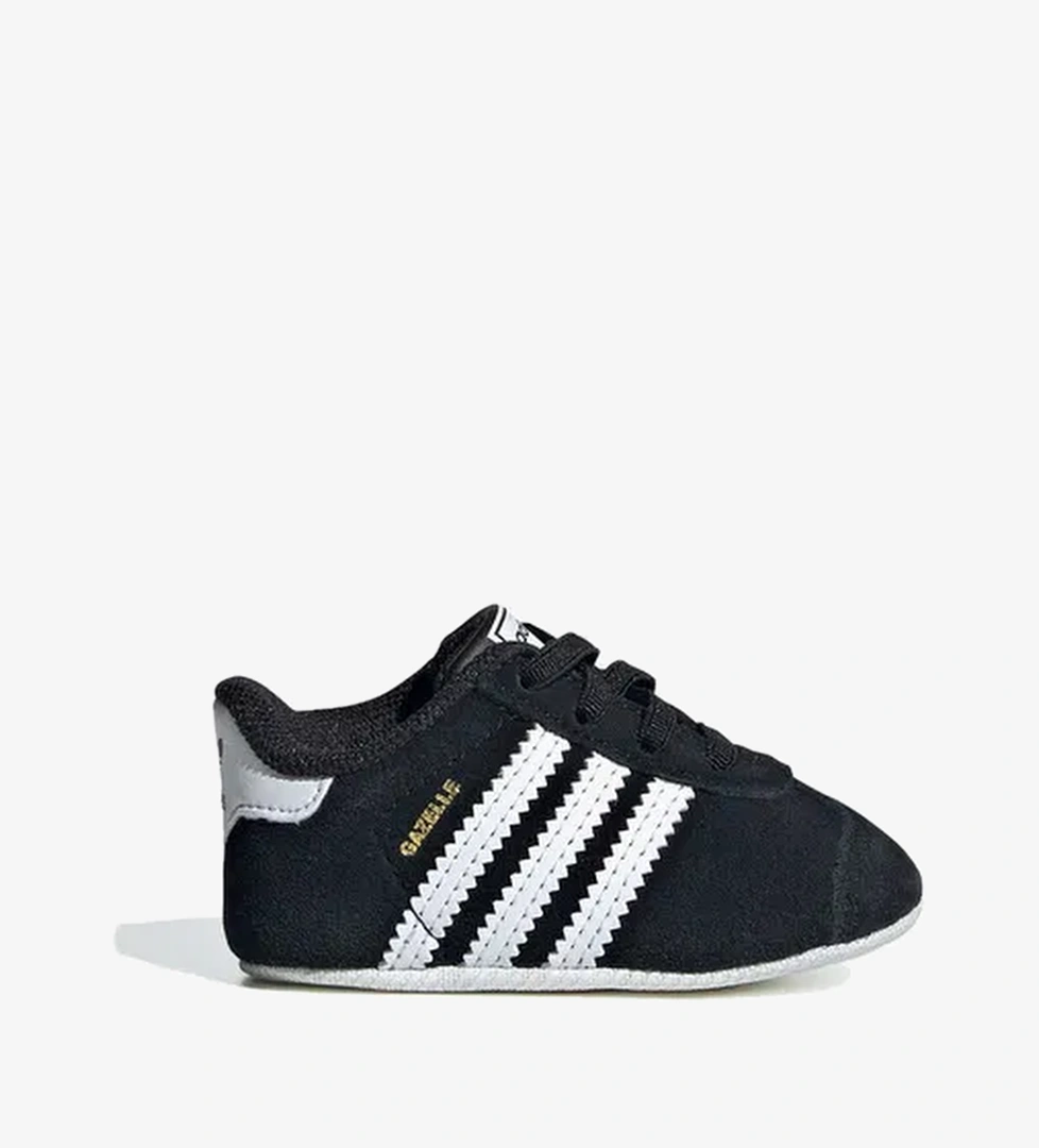 adidas Gazelle Crib Bebek Siyah Spor Ayakkabı - Görsel 1