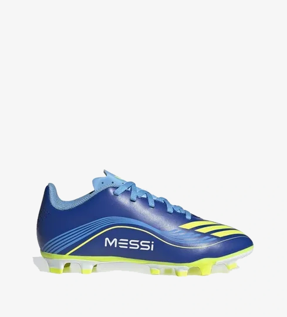 adidas F50 Messi Essential Club Çocuk Mavi Krampon