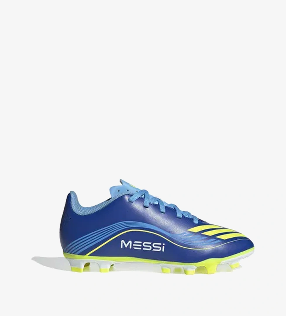 adidas F50 Messi Essential Club Çocuk Mavi Krampon