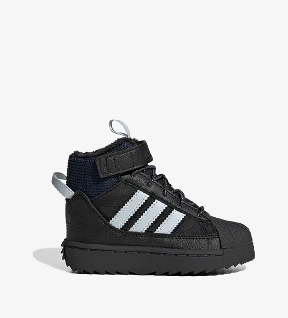 adidas Superstar Winter Trek Bebek Siyah Spor Ayakkabı - Görsel 1