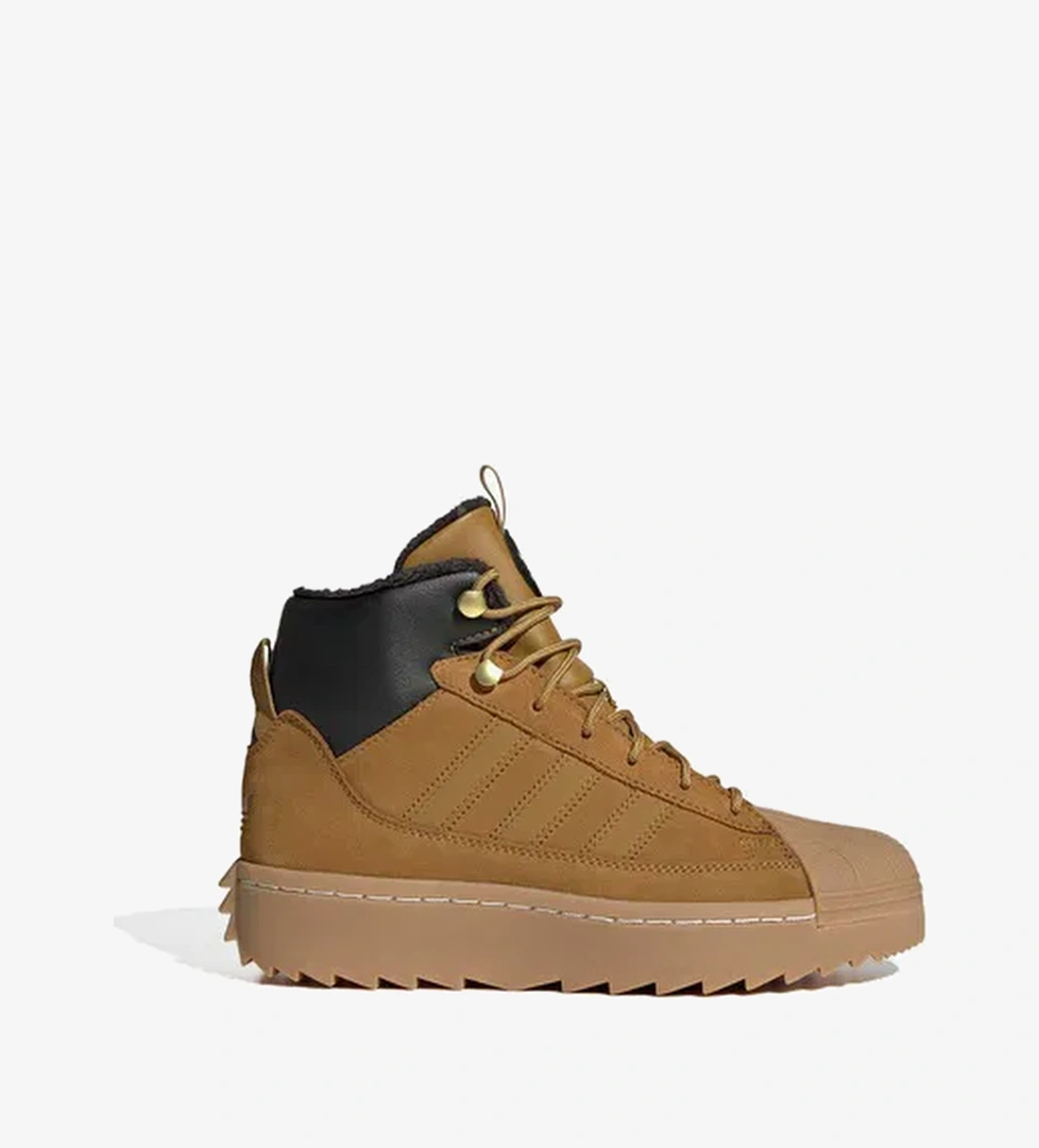 adidas Superstar Winter Trek  Çocuk Kahverengi Bot