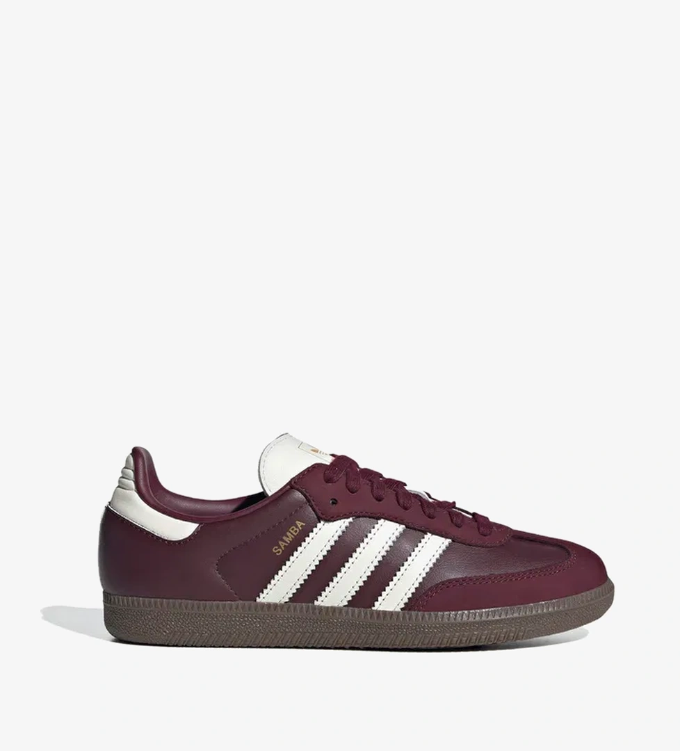 adidas Samba Originals Kadın Bordo Ayakkabı - Görsel 1