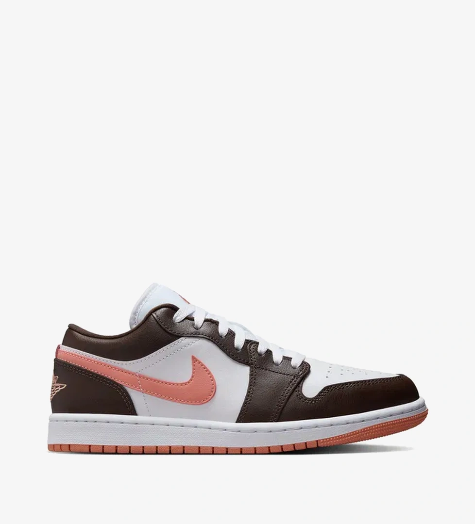 Nike Air Jordan 1 Low Kadın Beyaz/Pembe Spor Ayakkabı