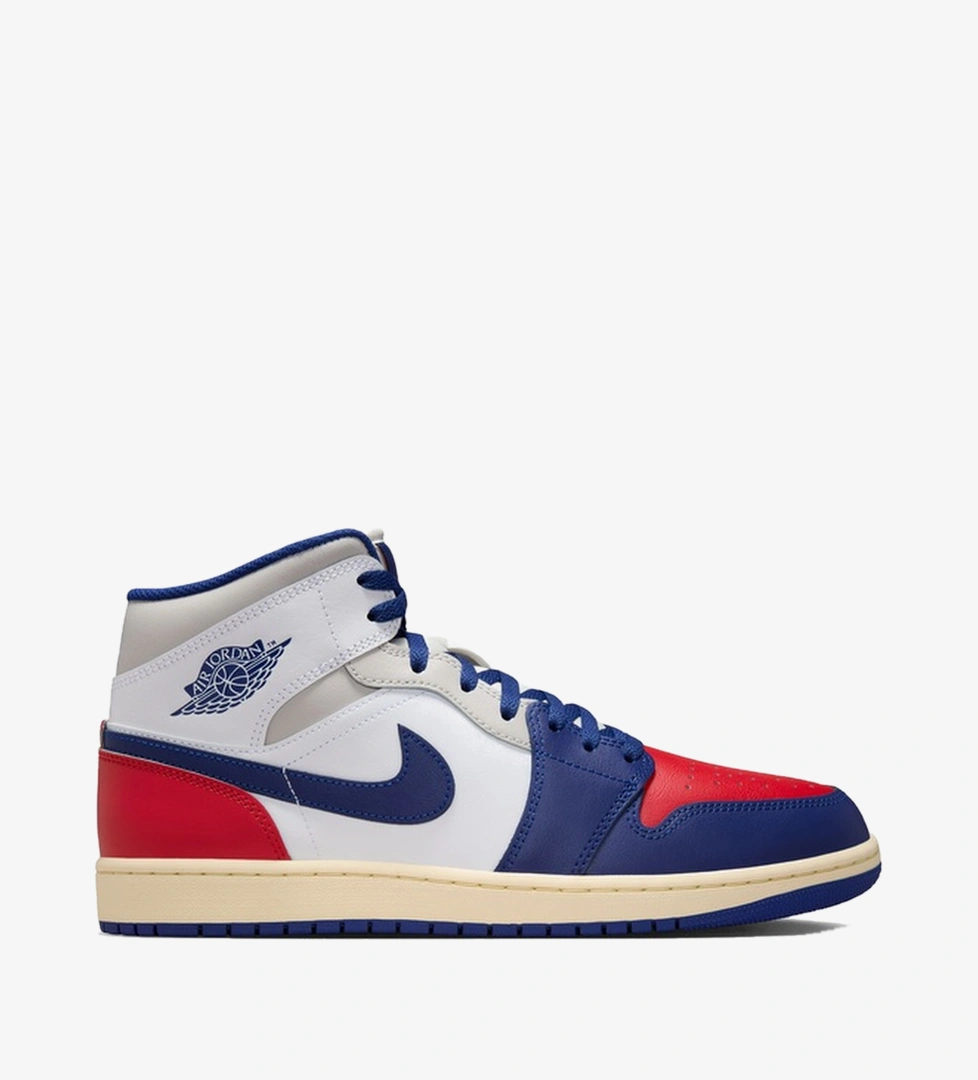 Nike Air Jordan 1 Low Erkek Lacivert/Kırmızı Spor Ayakkabı