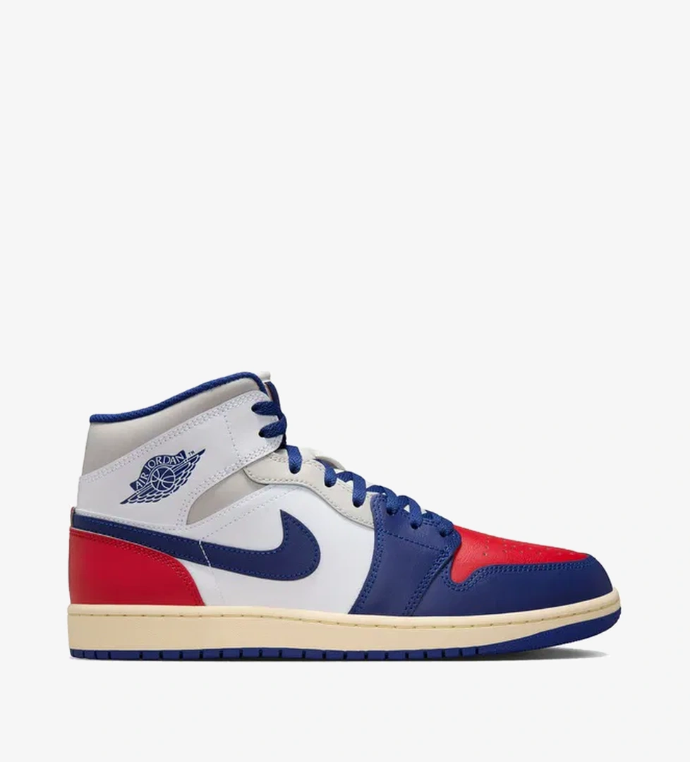 Nike Air Jordan 1 Low Erkek Lacivert/Kırmızı Spor Ayakkabı - Görsel 1