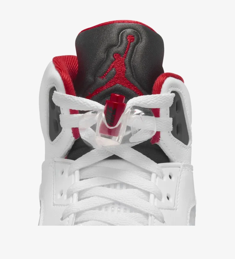 Nike Air Jordan Retro 5 Erkek Beyaz Spor Ayakkabı