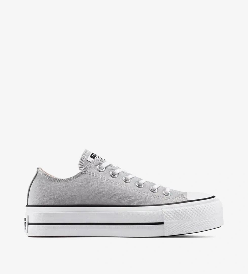 Converse Chuck Taylor All Star Platform Canvas Kadın Gri Sneaker