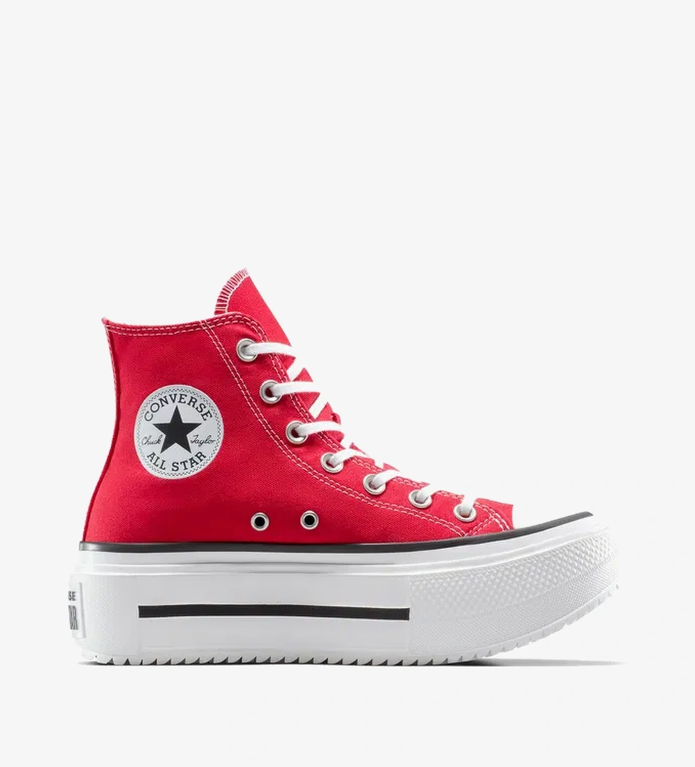 Converse Chuck Taylor All Star Lift Double Stack Platform Kadın Kırmızı Sneaker