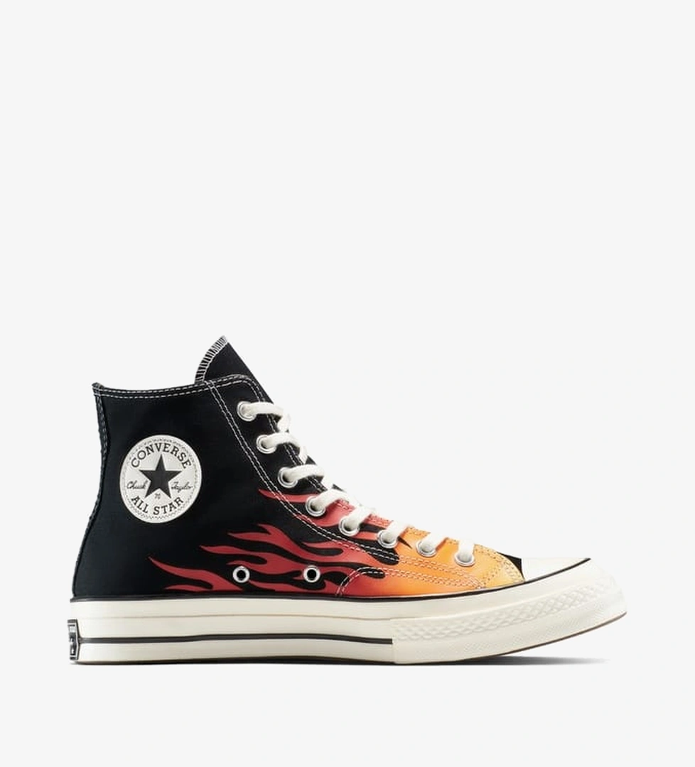 Converse Chuck 70 Fire Unisex Siyah Sneaker