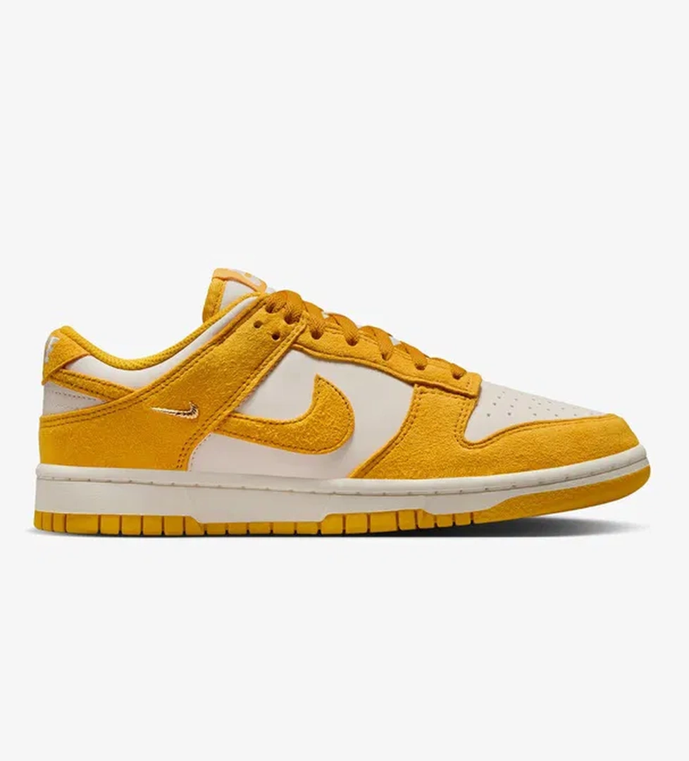 Nike Dunk Low Mini Swoosh Kadın Beyaz Spor Ayakkabı