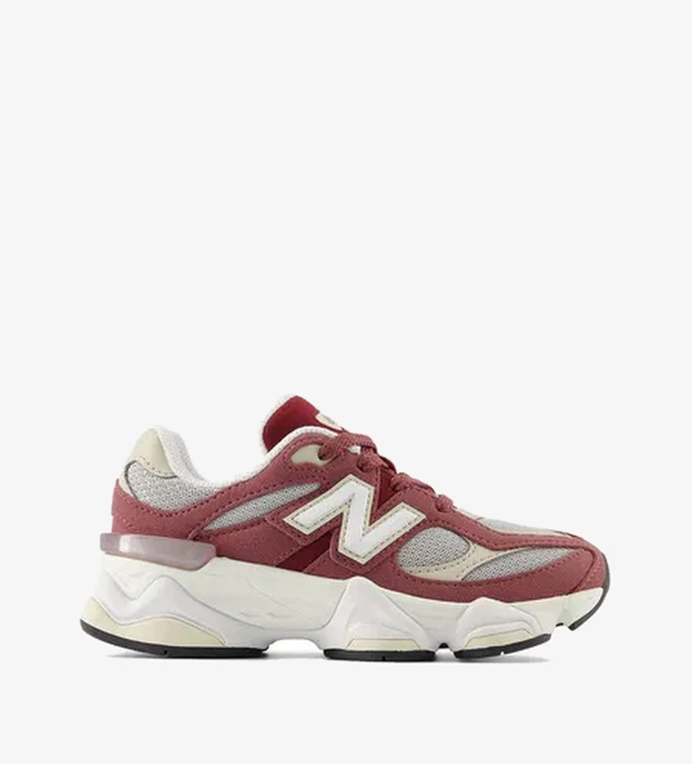 New Balance  Lifestyle 9060  Çocuk Bordo Spor Ayakkabı
