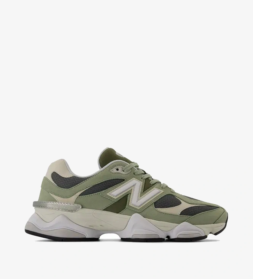 New Balance 9060 Lifestyle Kadın Yeşil Spor Ayakkabı - Görsel 1