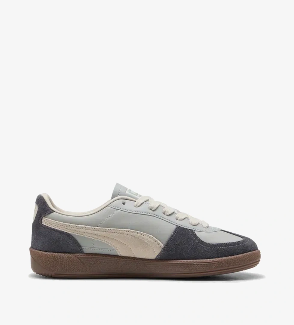 Puma Palermo Leather Unisex Gri Spor Ayakkabı