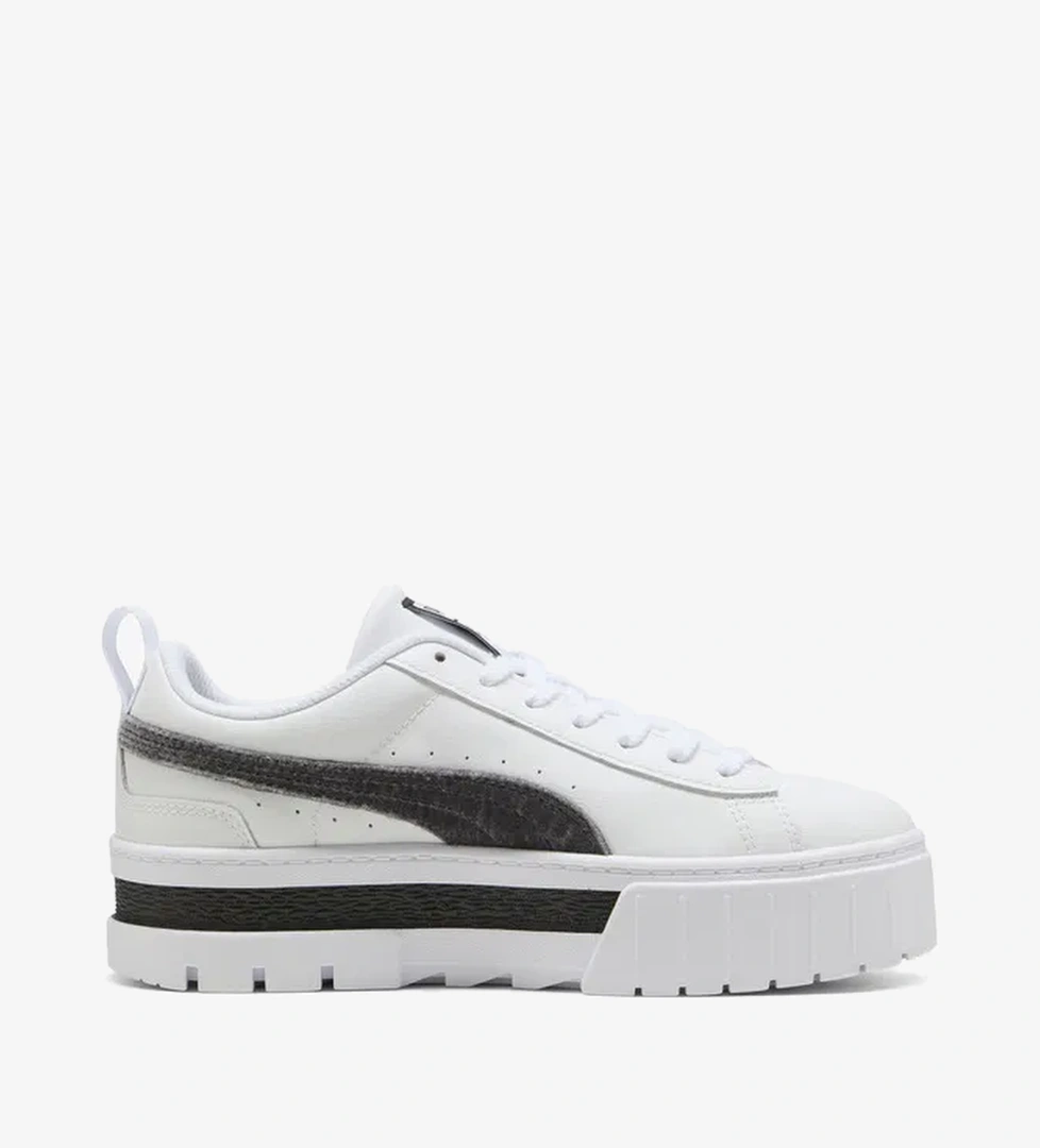 Puma Mayze Velvet Dream Kadın Beyaz Spor Ayakkabı - Görsel 1