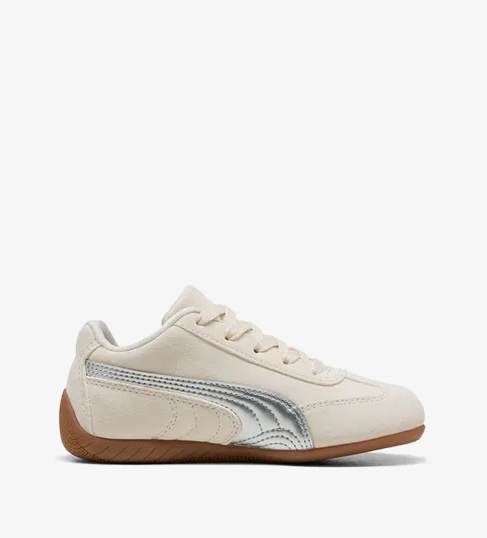 Puma Speedcat Metallic Çocuk Krem Spor Ayakkabı