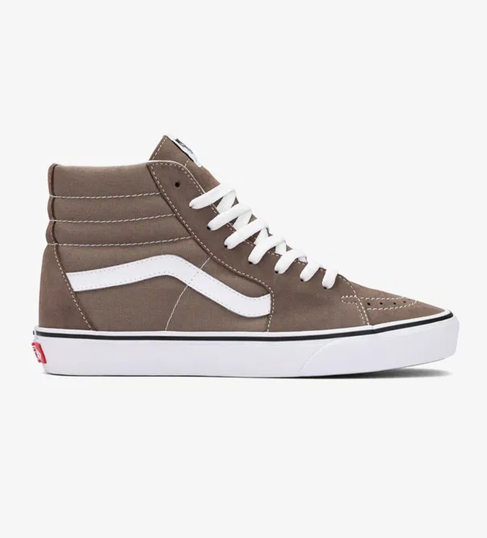 Vans Sk8-Hi Unisex Kahverengi Spor Ayakkabı - Görsel 1