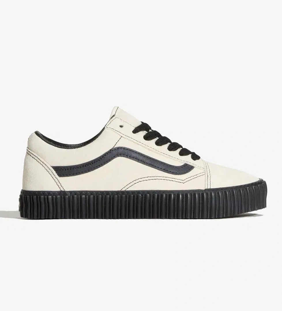 Vans Old Skool Creeper Unisex Beyaz Spor Ayakkabı - Görsel 1