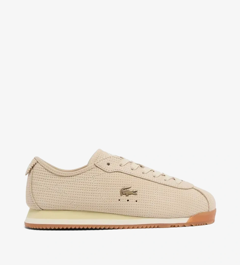 Lacoste Club Low Kadın Bej Spor Ayakkabı