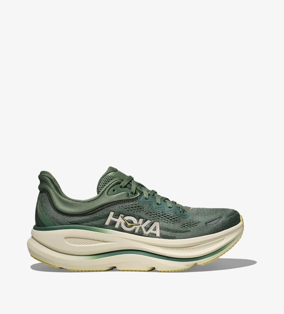 Hoka One Bondi 9 Erkek Yeşil Koşu Ayakkabısı
