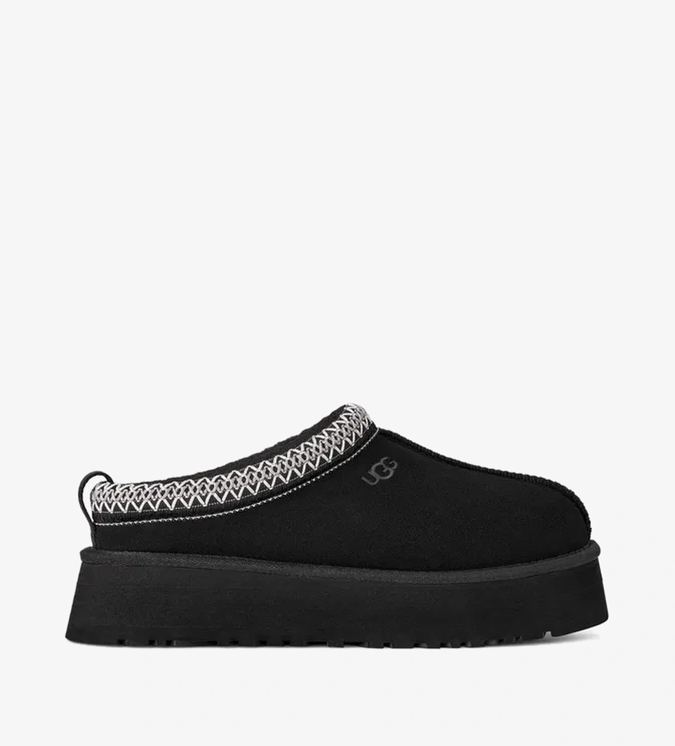 Ugg Tazz II Kadın Platform Siyah Terlik - Görsel 1