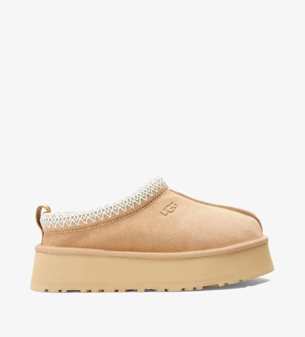 Ugg Tazz II Kadın Platform Krem Terlik