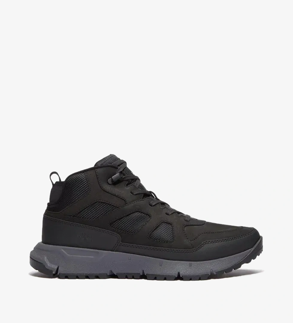 Timberland Voyager Valley Mıd Lace Erkek Siyah Bot - Görsel 1