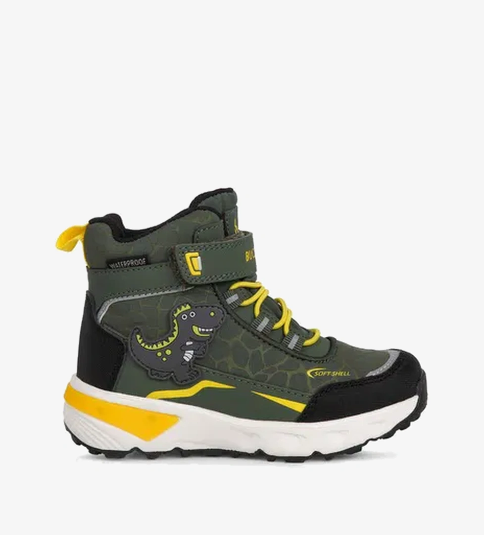 Buckhead Buck3036 T-Rex Işıklı Su Geçirmez Çocuk Yeşil Bot - Görsel 1